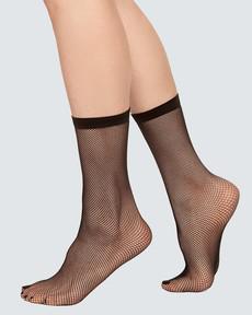 Liv Net Socks via Swedish Stockings