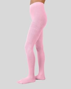 Zoe Ribbed Tights via Swedish Stockings