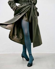 Clara Mod Tights via Swedish Stockings