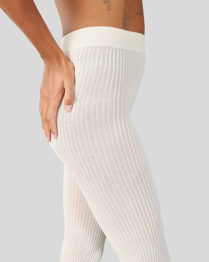 Zoe Ribbed Tights from Swedish Stockings