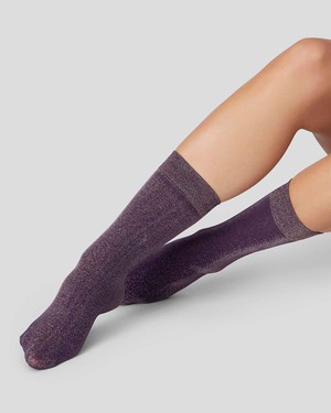 Ines Shimmery Socks from Swedish Stockings