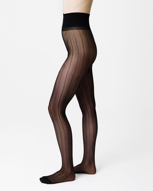 Viveca Stripe Tights from Swedish Stockings