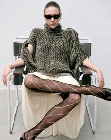 Kitty Argyle Tights via Swedish Stockings