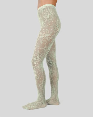 Rosa Lace Tights from Swedish Stockings