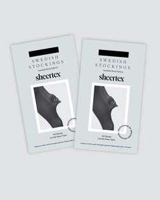 Lois Rip Resistant Tights Bundle: 2 pairs via Swedish Stockings