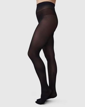 Black Tights Bundle: Olivia, Svea & Anna Tights from Swedish Stockings
