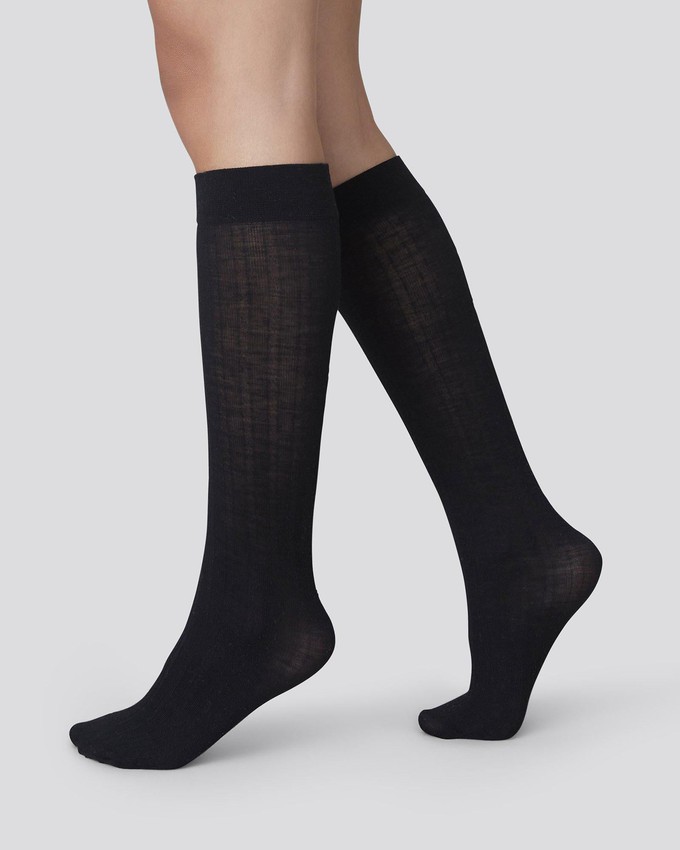 Wool Bundle: Freja Tights & Knee-highs from Swedish Stockings
