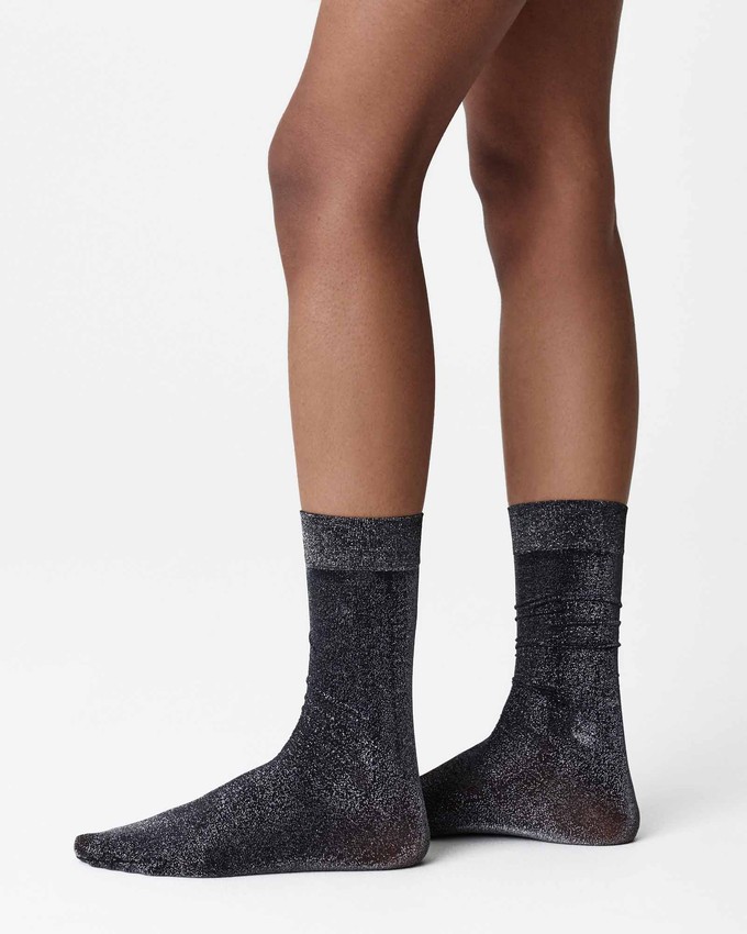 Ines Shimmery Socks from Swedish Stockings