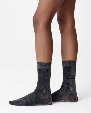 Ines Shimmery Socks from Swedish Stockings