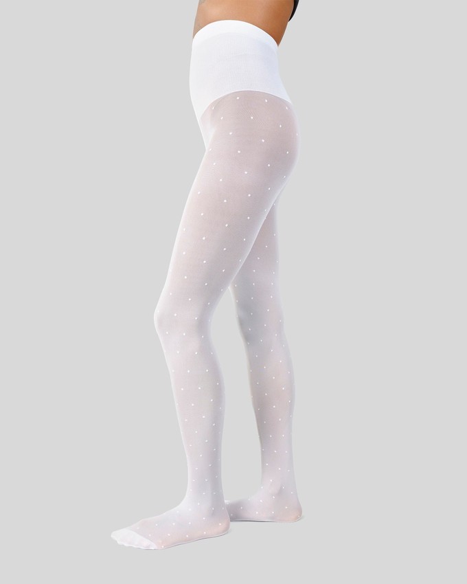 Doris Dots Tights from Swedish Stockings