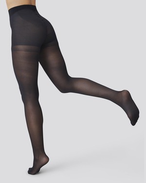 Anna Control Top Tights from Swedish Stockings