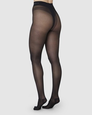 Carla Cotton Sole Tights from Swedish Stockings