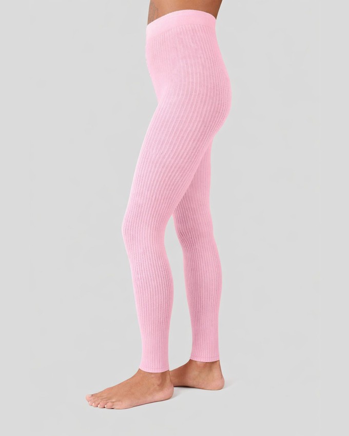 Zoe Ribbed Leggings from Swedish Stockings