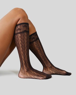 Erica Crochet Knee-Highs from Swedish Stockings
