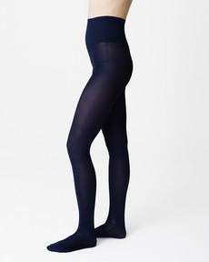 Sanna Glossy Tights via Swedish Stockings