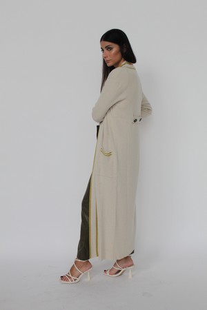Cashmere blend long cardigan - Alda from Tenné