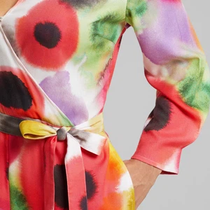 Wrap Jumpsuit Farsta Abstract Floral Multi color from The Blind Spot
