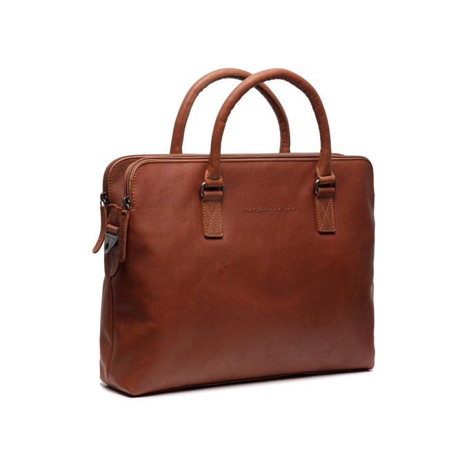 Leather Laptop Bag Cognac Cameron - The Chesterfield Brand from The Chesterfield Brand