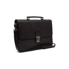 Leather Briefcase Black Venice - The Chesterfield Brand via The Chesterfield Brand