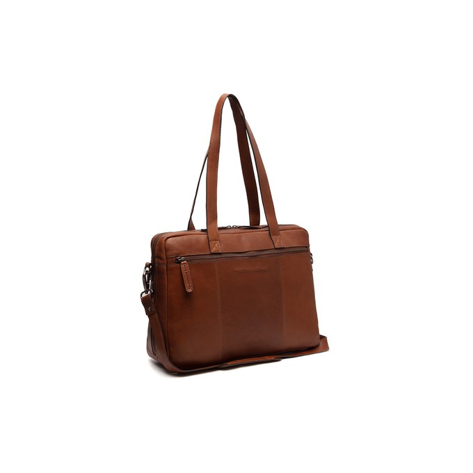 Leather Laptop Bag Cognac Modena - The Chesterfield Brand from The Chesterfield Brand