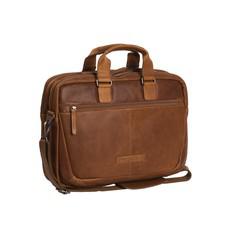 Leather Laptop Bag Cognac Seth - The Chesterfield Brand via The Chesterfield Brand