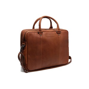 Leather Laptop Bag Cognac Boston - The Chesterfield Brand from The Chesterfield Brand