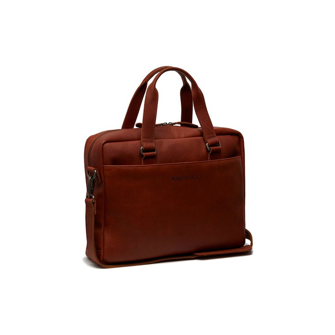 Leather Laptop Bag Cognac Manhattan - The Chesterfield Brand from The Chesterfield Brand