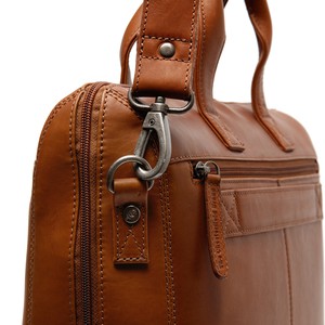 Leather Laptop Bag Cognac Levanto - The Chesterfield Brand from The Chesterfield Brand