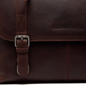 Leather Laptop Bag Brown Veneto - The Chesterfield Brand from The Chesterfield Brand