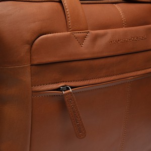 Leather Laptop Bag Cognac Ryan - The Chesterfield Brand from The Chesterfield Brand