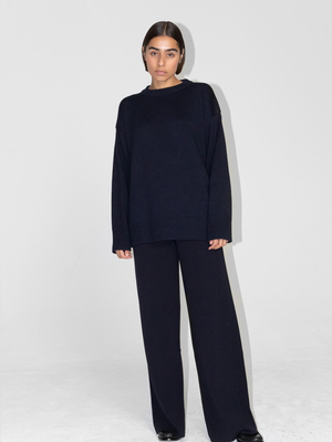Navy Pants | Rhea. from The Collection One