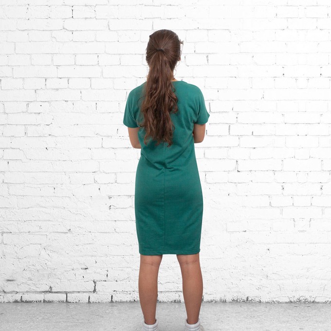 Dress - recycled cotton - green from The Driftwood Tales