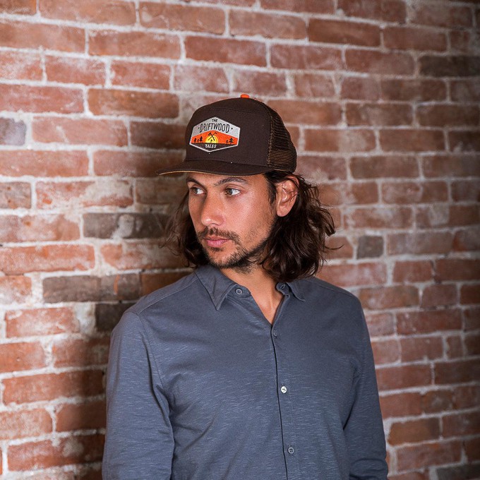 Shirt - Organic Cotton - Anthracite - Concealed Button Down from The Driftwood Tales