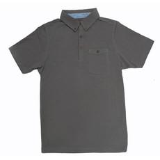 Polo shirt Basic - Anthracite gray - via The Driftwood Tales