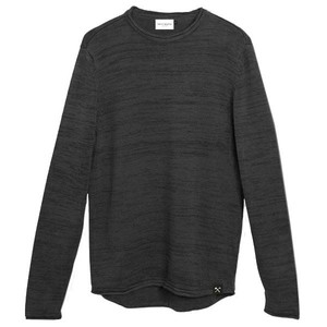 Sweater - knitted with organic cotton - Black from The Driftwood Tales