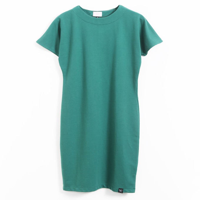 Dress - recycled cotton - green from The Driftwood Tales