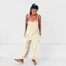 Trouser suit-100% organic grown linen-natural via The Driftwood Tales