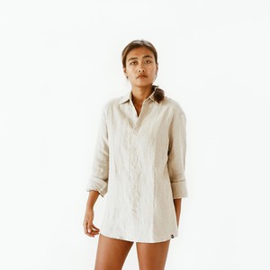 Shirt - Linen - natural/beige from The Driftwood Tales