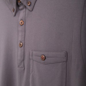 Polo shirt Basic - Anthracite gray - from The Driftwood Tales