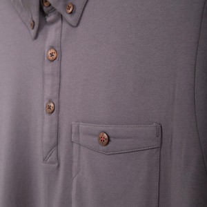 Poloshirt Basic - Antraciet grijs - from The Driftwood Tales