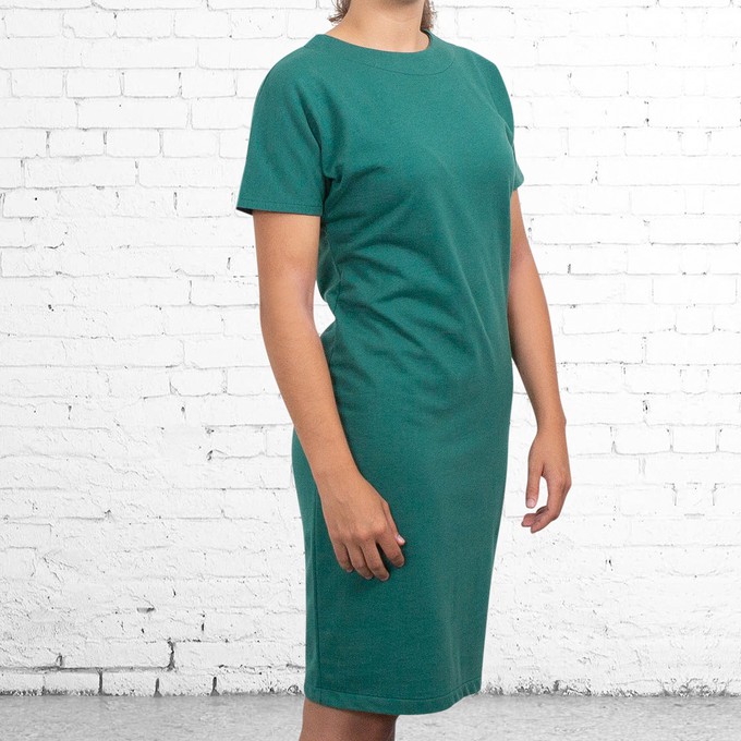Dress - recycled cotton - green from The Driftwood Tales