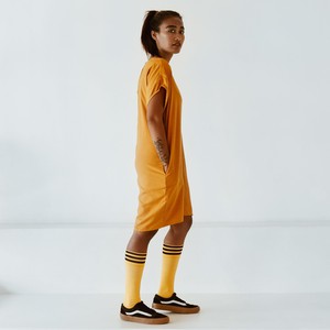 Dress - recycled cotton - turmeric from The Driftwood Tales