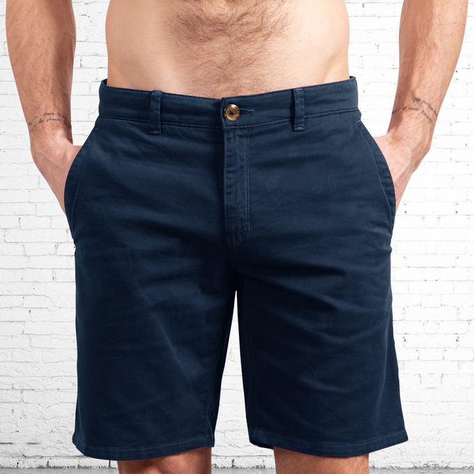 SHORT - organic cotton + 3% elastane - Navy Blue from The Driftwood Tales