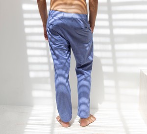 Chino - Recycled cotton and linen blend - light blue from The Driftwood Tales