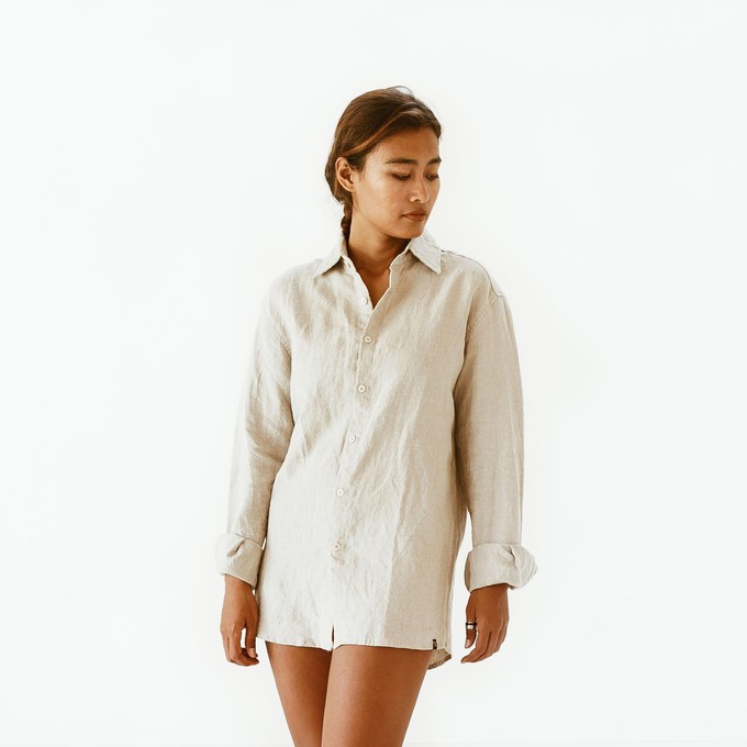 Shirt - Linen - natural/beige from The Driftwood Tales