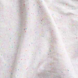 Butterfly T-shirt - recycled fabric - pink fluorescent melange from The Driftwood Tales