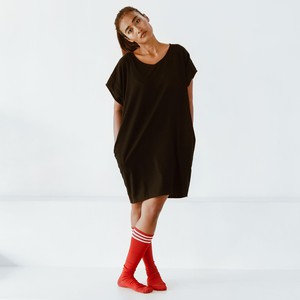 Dress - recycled cotton - black from The Driftwood Tales