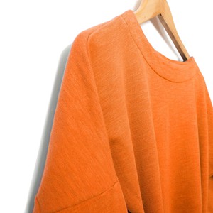 Dress - recycled sweatshirt fabric - orangeº from The Driftwood Tales