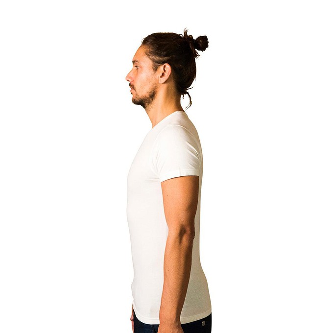 2 x T-shirt Basic - Organic cotton - white - round - neck from The Driftwood Tales