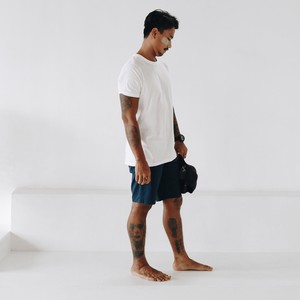 SHORT - organic cotton + 3% elastane - Navy Blue from The Driftwood Tales